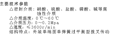 169型機(jī)械密封